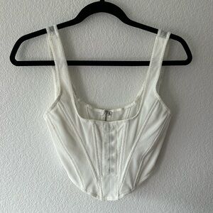 White Fox Boutique White Corset